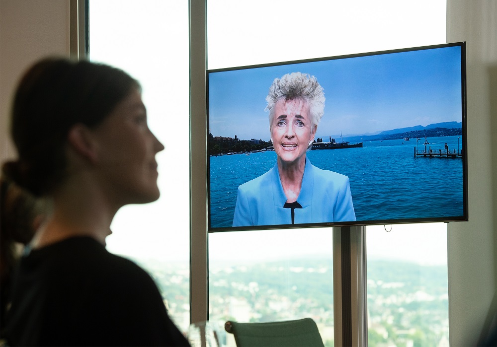 Die Zürcher Regierungsrätin Carmen Walker Späh ruft in ihrem Schlusswort dazu auf, die Standortattraktivität der Greater Zurich Area zu verteidigen und aktiv weiterzuentwickeln.