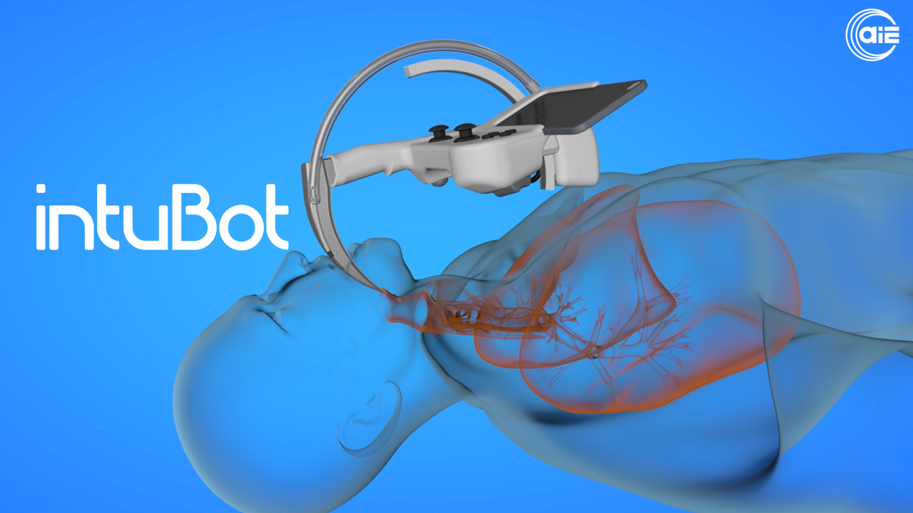 intuBot in simulation.