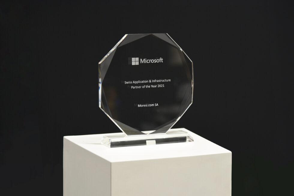 n Geöffnet Konfigurationseinstellungen EN DE 中文 Moresi wird von Microsoft ausgezeichne