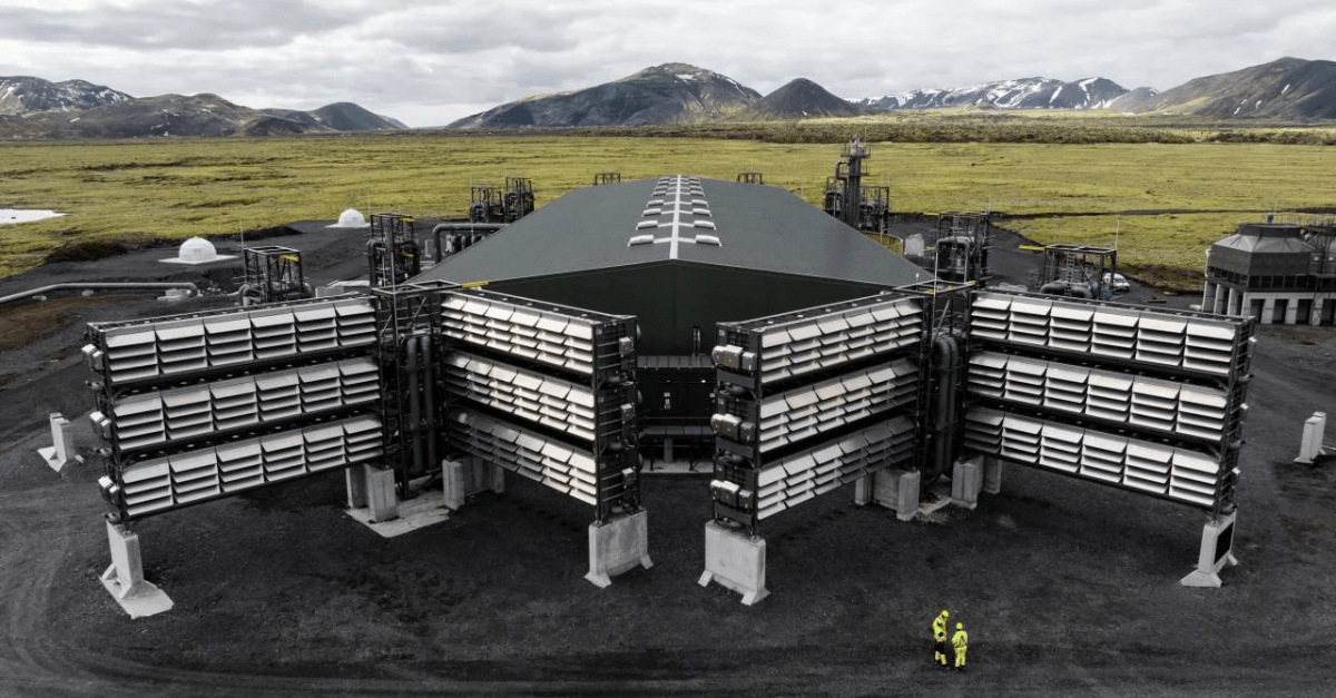 Climeworks nimmt Grossanlage in Island in Betrieb
