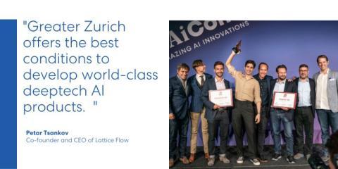 Lattice Flow wins Swiss AI Award 2022