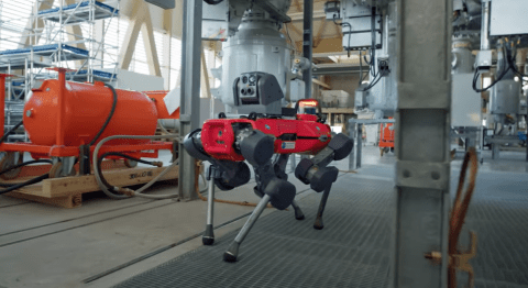 RTE tests autonomous inspection solution from ANYbotics