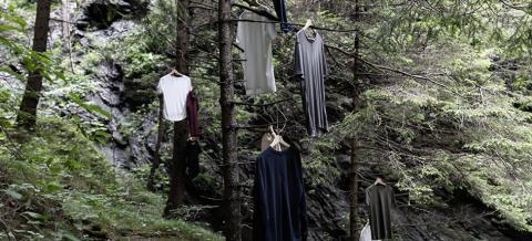 Muntagnard showcasing circular economy fashion in the heart of nature