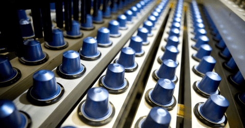 Sustainable Nespresso capsules